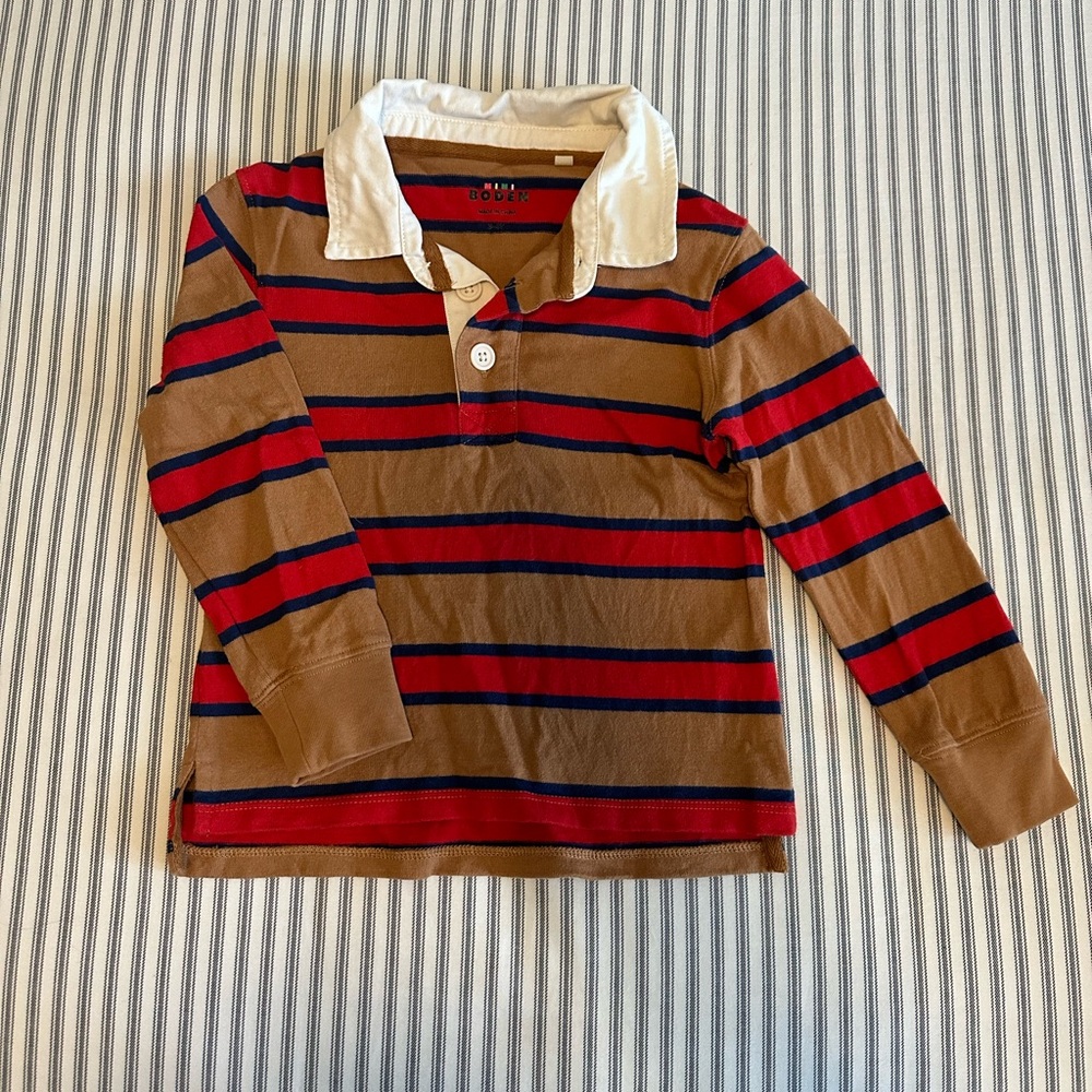 Mini Boden 3-4yr Striped Polo